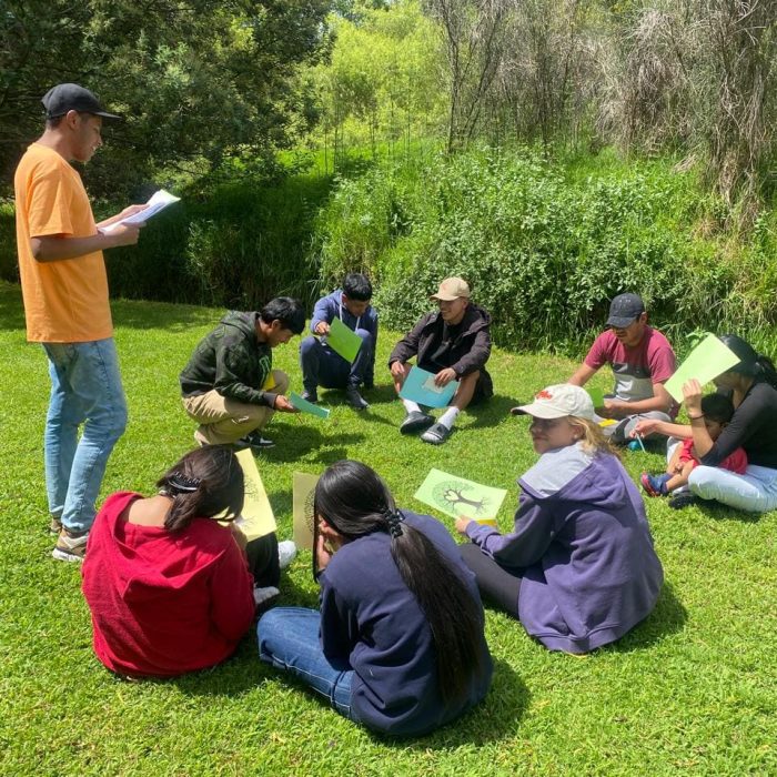 encuentro con jovenes fundacion pan de vida atucucho